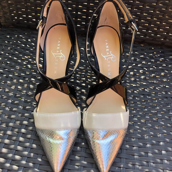 Ivanka Trump Tri-Colored Heels - Picture 6 of 6